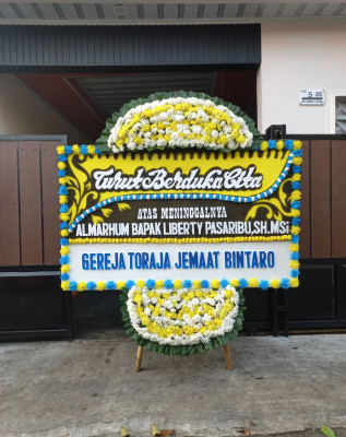 Papan Bunga Duka di Panakkukang
