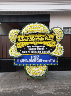 Papan Bunga Duka di Panakkukang