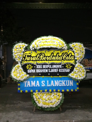 Papan Bunga Duka di Panakkukang